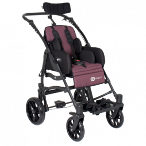 Прогулочное кресло-коляска инвалидное Гиппо Аура с короткой спинкой