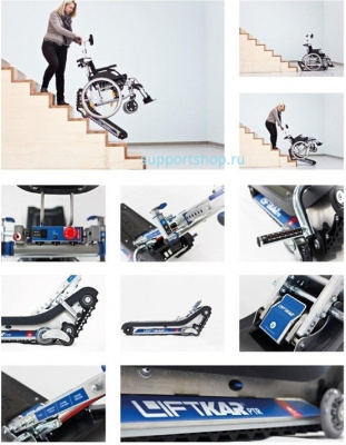 Лестничный гусеничный подъемник SANO PT PTR 130