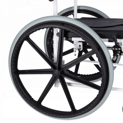 Кресло-коляска механическая, нескладная, для душа и ванны McWet