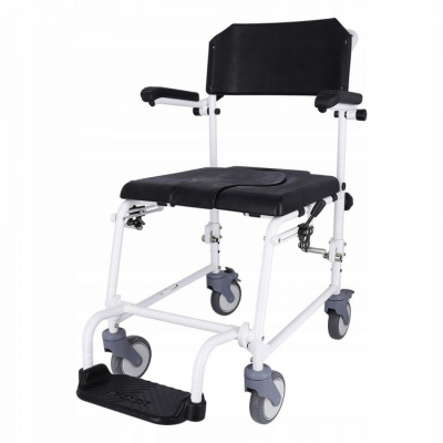 Кресло-коляска механическая, нескладная, для душа и ванны McWet