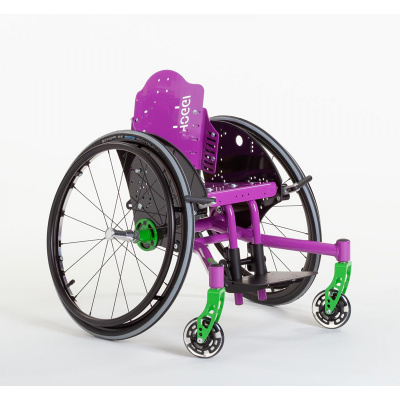 Активная инвалидная коляска для детей HOGGI SWINGBO-S  (компл CLEO) 